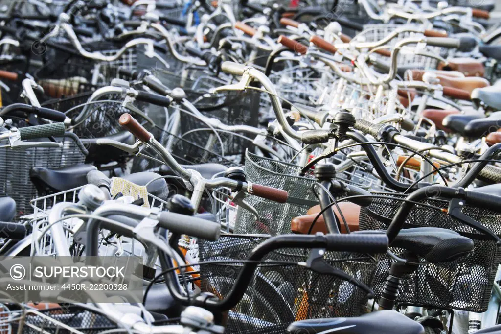 Mass of Parked Bicycles