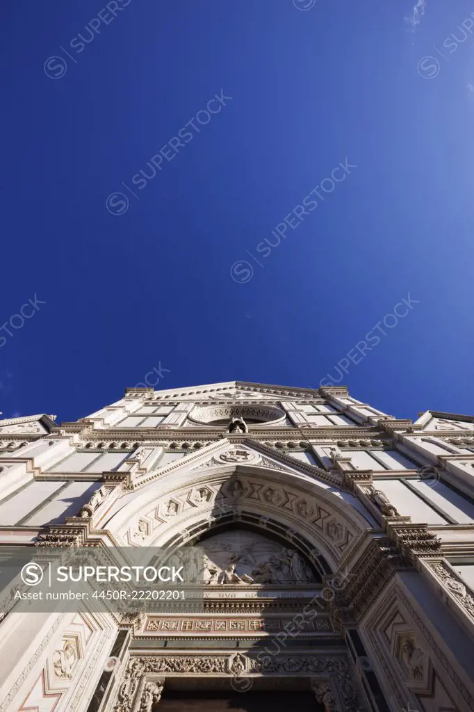 Doorway of the Renaissance Church of Santa Croce