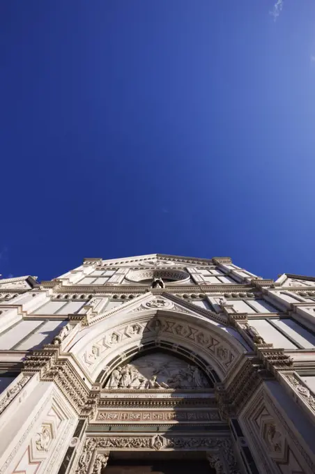 Doorway of the Renaissance Church of Santa Croce