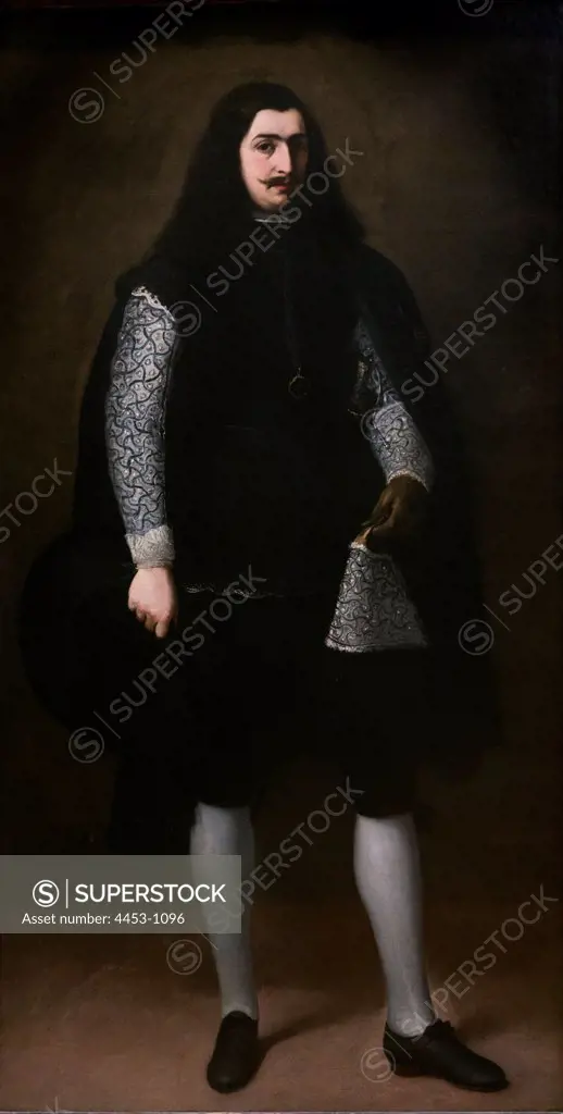 Knight of Alccintam by Bartolome Esteban Murillo (Seville 1617-1682 Seville) Oil on canvas.