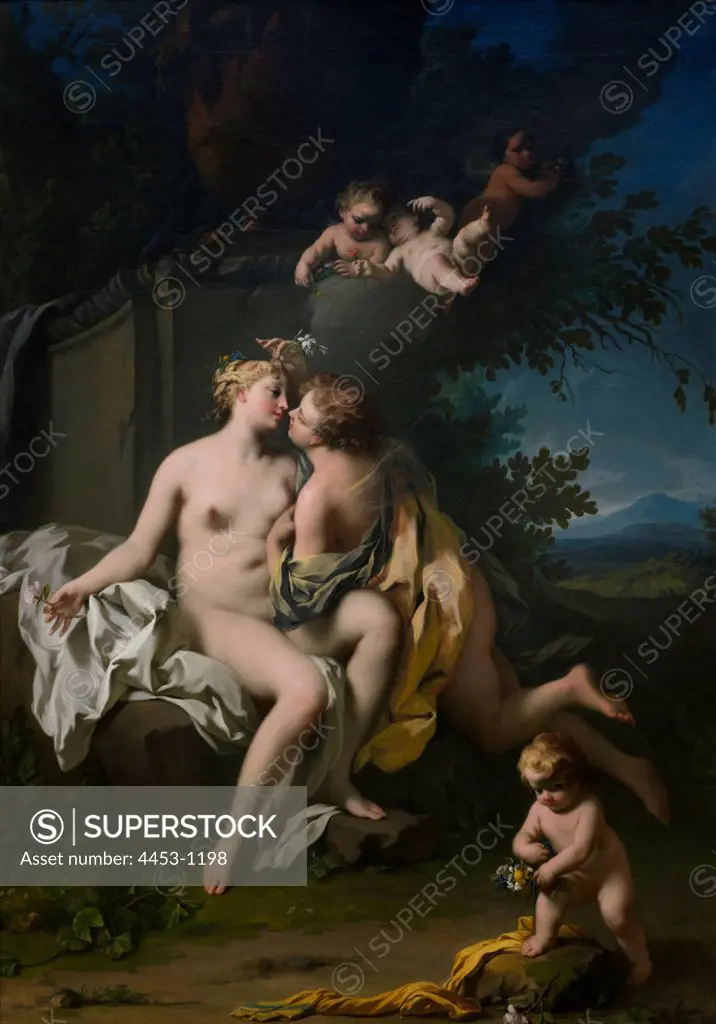 Jacopo Amigoni; Italian; Venice 1682-1752 Madrid; Oil on canvas.