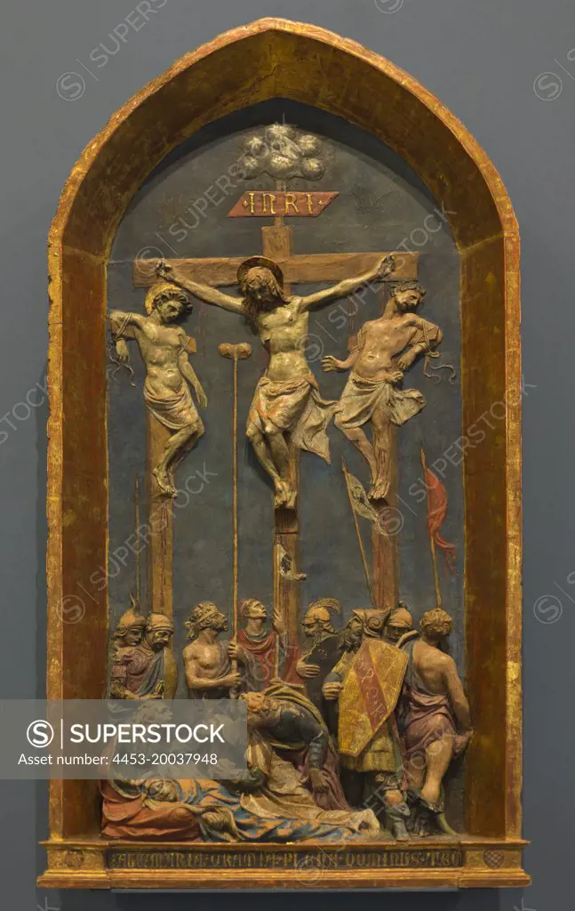 Crucifixion of Christ; about 1420 possibly Jacopo della Quercia 1374-I438 