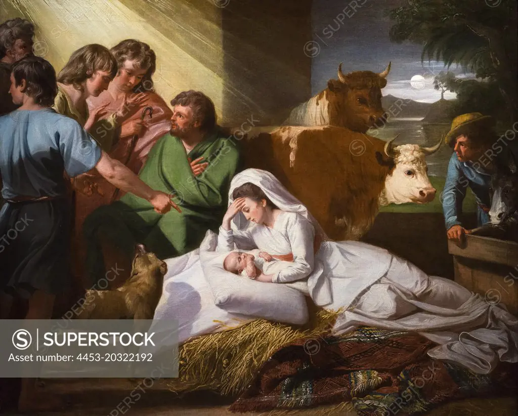 The Nativity; about 1776 Oil on canvas John Singleton Copley American; 1738-1815