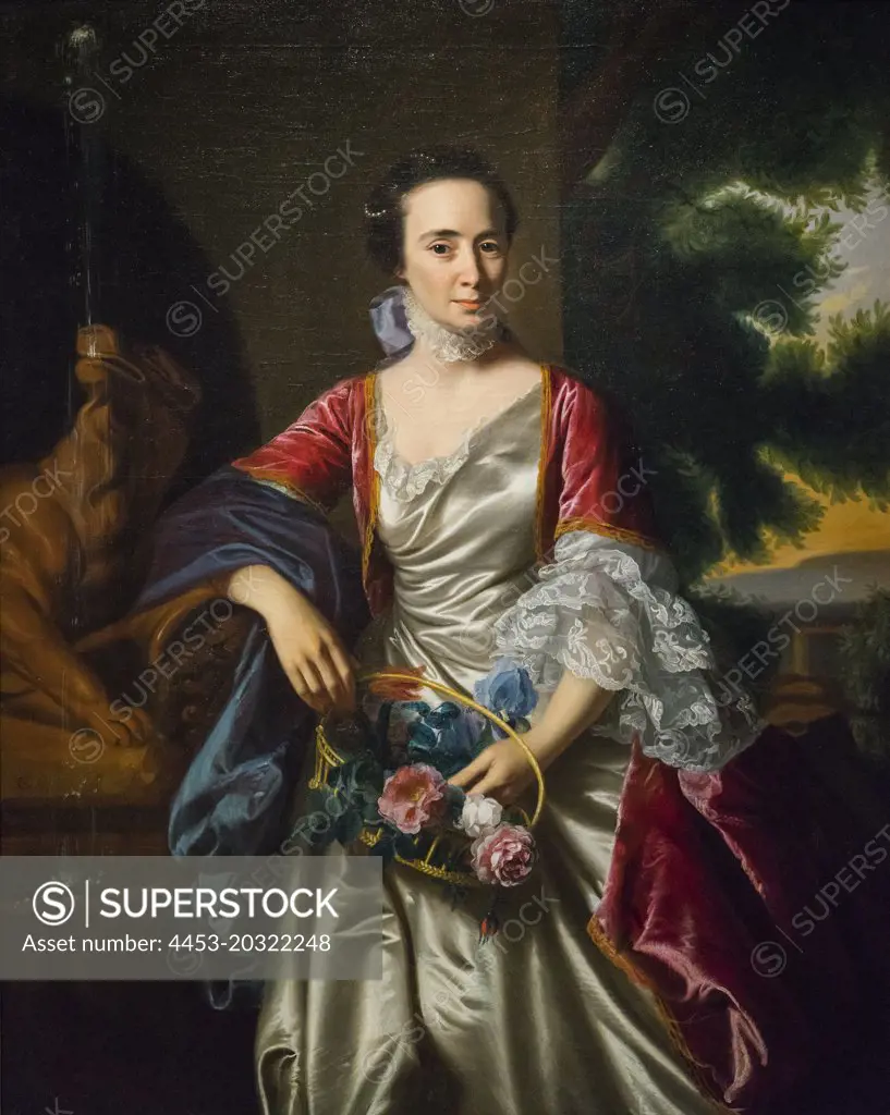 Rebecca Boylston; about 1767 Oil on canvas Join Singleton Copley American; 1738-1815