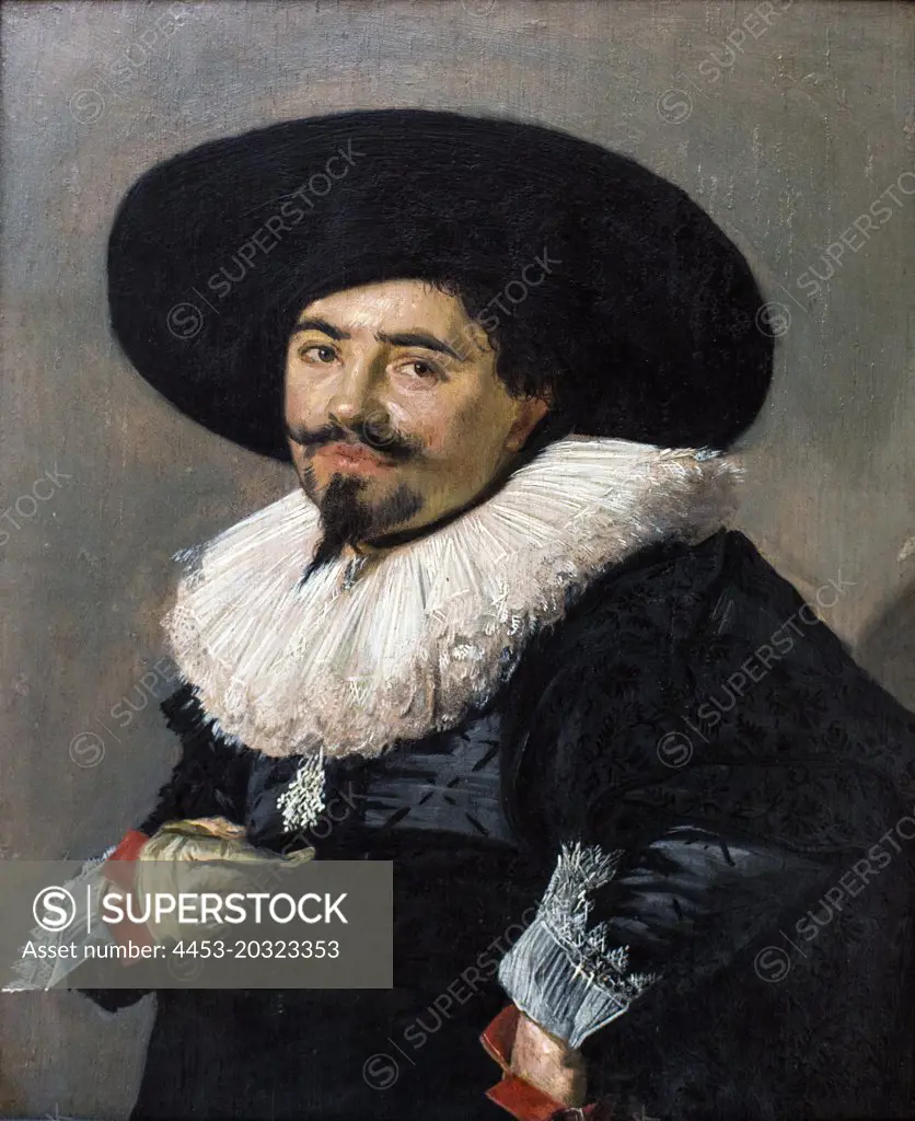 Portrait of a man; 1625 Frans Hals Dutch (1581/85 Antwerp -1666 Haarlem)