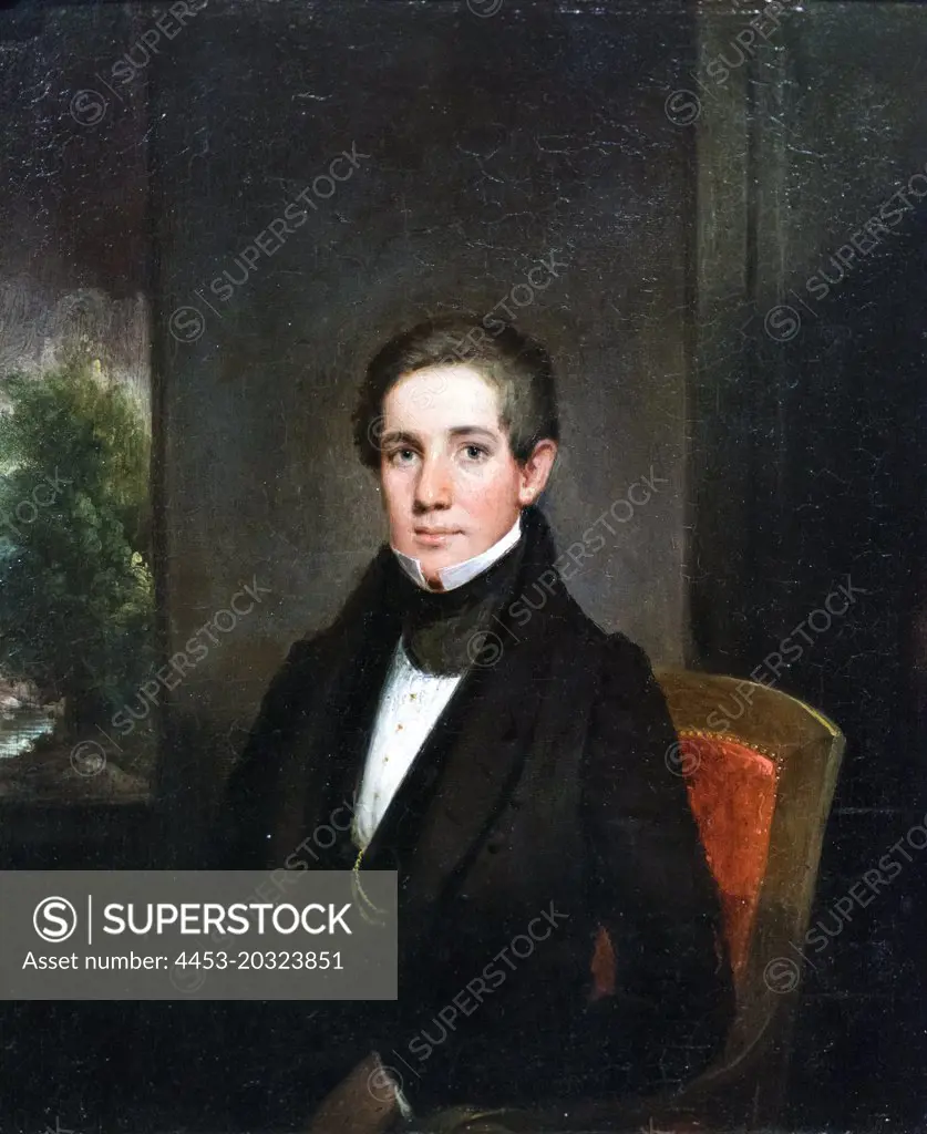 Portrait of Elias Dexter 1832 Oil on panel