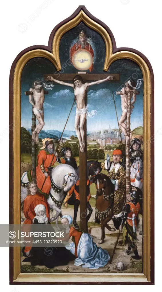 The Crucifixion c. 1490-1510 Oil on panel