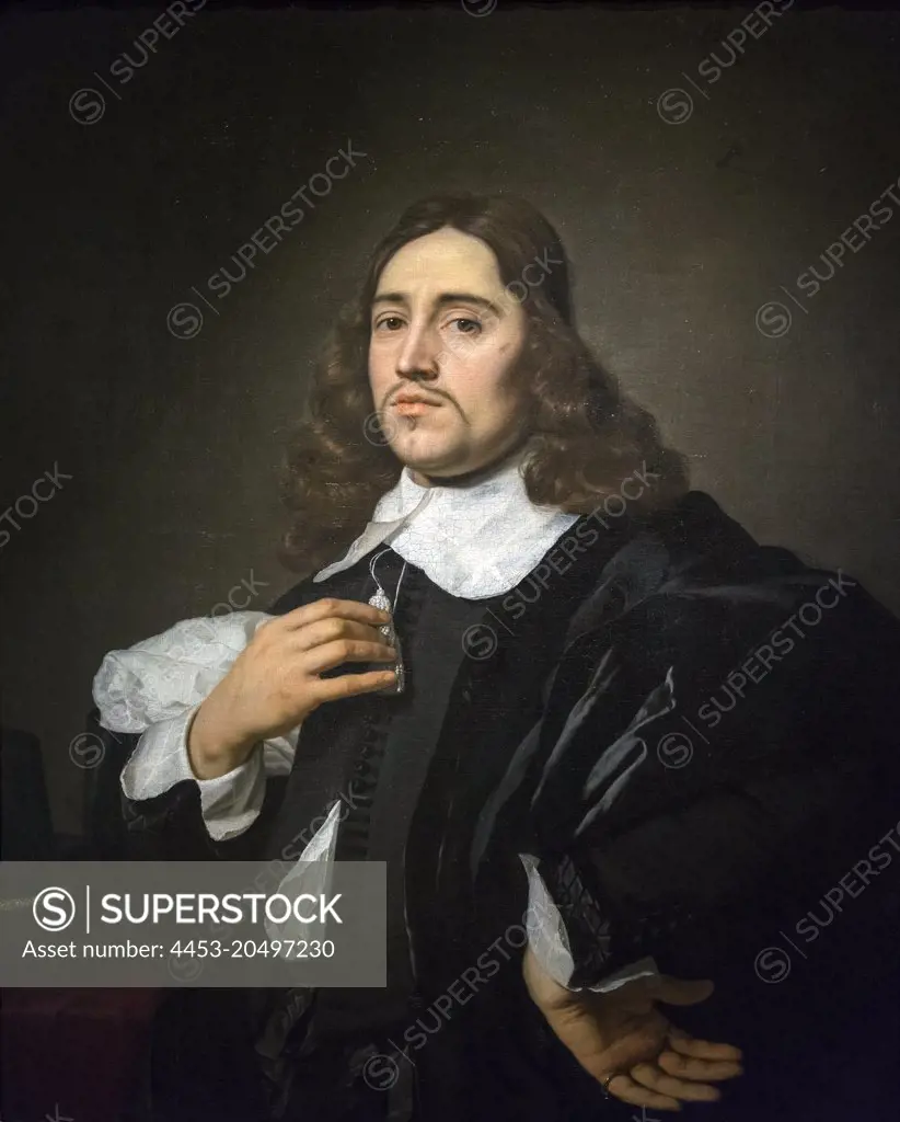 Portrait of a Young Man; 1654; Oil on canvas Bartholomeus van der Helst; Dutch; 1613-70