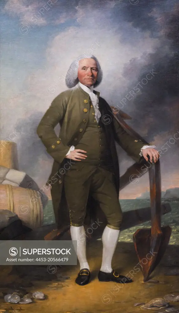 Patrick Tracy; Oil on canvas; 1784/1786 John Tronebull; American; 1756 - 1843