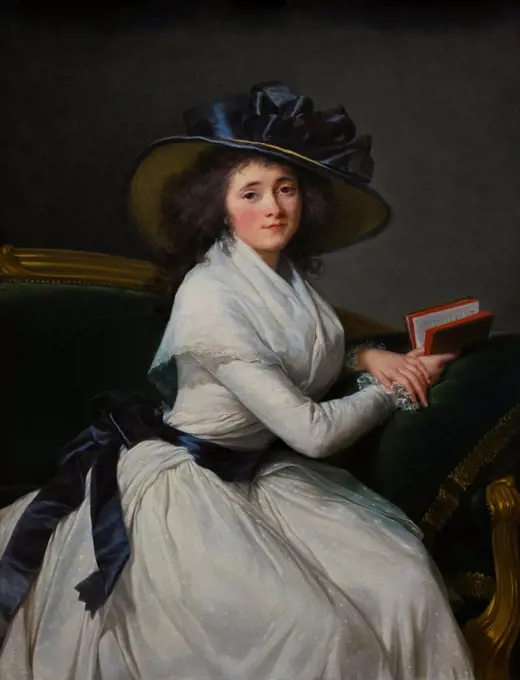 Elisabeth Louise Vigee Le Brun; French; Paris 1755-1842 Paris; Comtesse de la Chdtre (Marie Louise Perrette; Aglae Bontemps; 1762-1848); Later Marquise; de jaucourt; 1789; Oil on canvas.