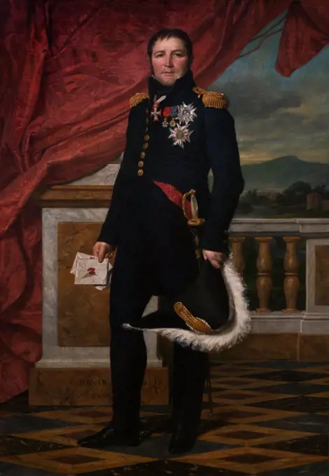 Jacques-Louis David; French; Paris 1748-1825 Brussels; General Etienne-Maurice Gerard (1773-1852); Marshal of France; 1816; Oil on canvas.