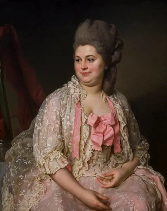 Joseph Siffred Duplessis; French; Carpentras 1725-1802 Versailles; Madame de Saint-Maurice; 1776; Oil on canvas.