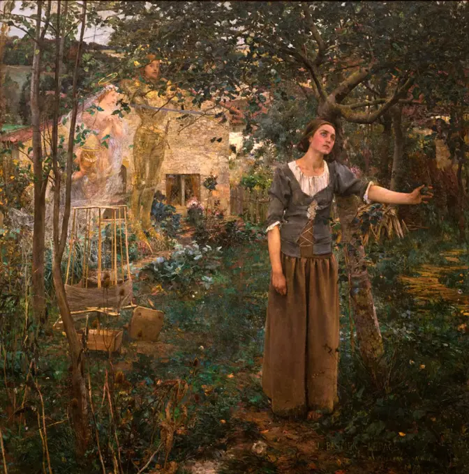 Jules Bastien-Lepage; French; 1848-1884; Joan of Arc; 1879; Oil on canvas.