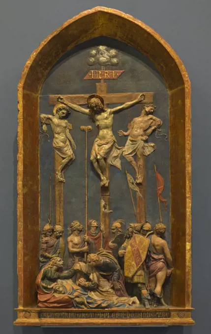 Crucifixion of Christ; about 1420 possibly Jacopo della Quercia 1374-I438 