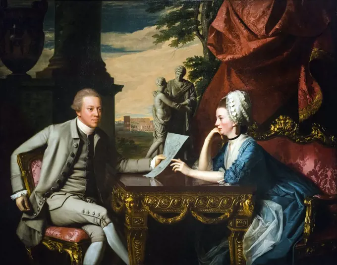 Mr. and Mrs. Ralph Izard Alice Delancey; 1775 Oil on canvas John Singleton Copley American; 1738-1815