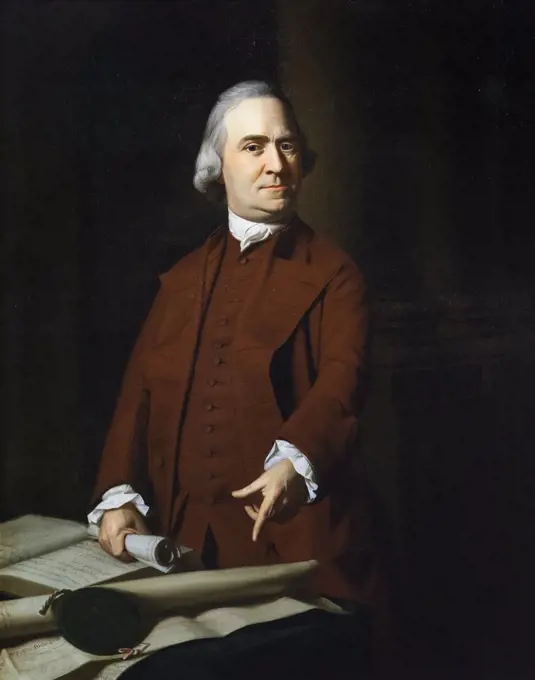 Samuel Adams; about 1772 Oil on canvas John Singleton Copley American; 1738-1815