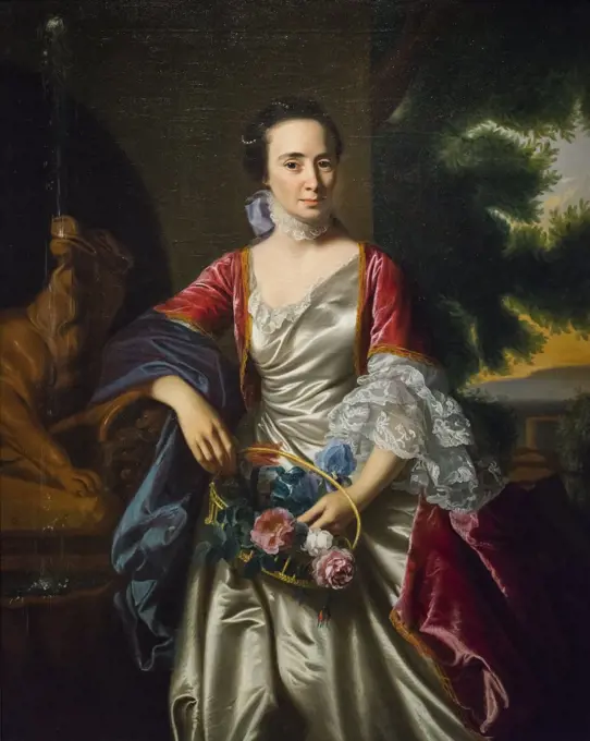 Rebecca Boylston; about 1767 Oil on canvas Join Singleton Copley American; 1738-1815