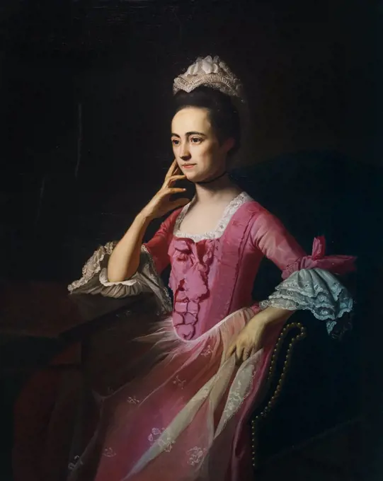 Dorothy Quincy Mrs. John Hancock; about 1772 Oil on canvas John Singleton Copley American; 1738-1815