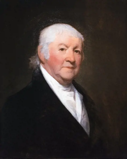 Paul Revere; 1813 Oil on panel Gilbert Stuart American; 1755-1828