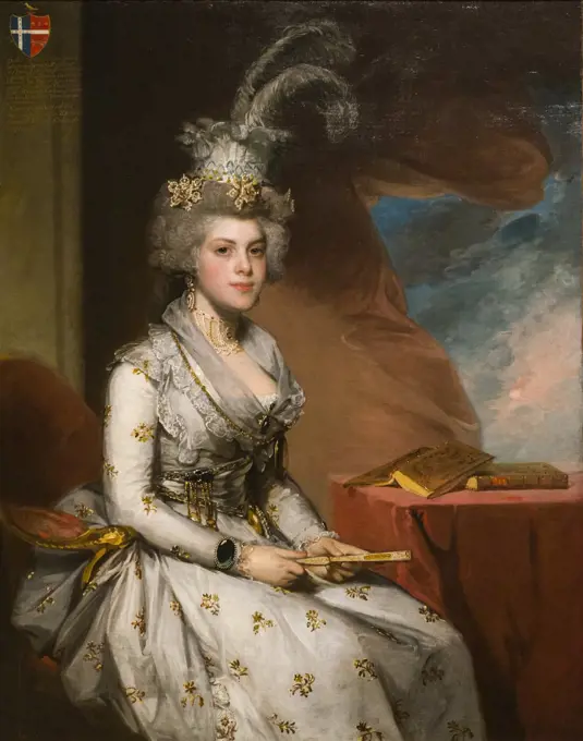 Matilda Stoughton de Jaudenes 1794 Oil on canvas Gilbert Stuart; American (1755-1828)