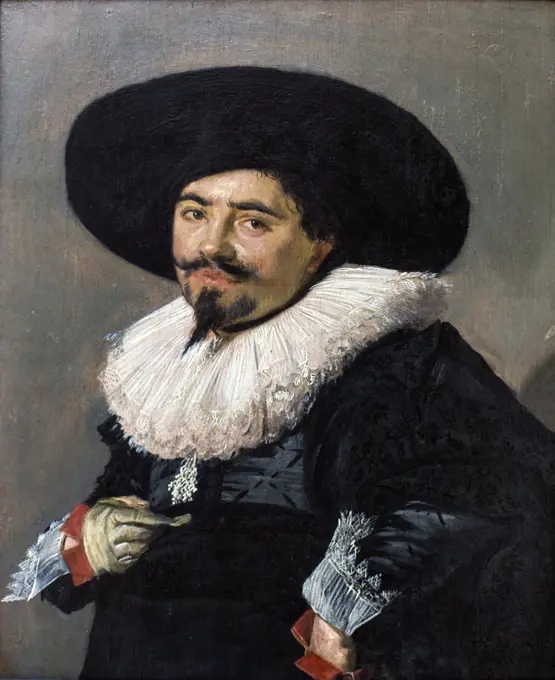 Portrait of a man; 1625 Frans Hals Dutch (1581/85 Antwerp -1666 Haarlem)