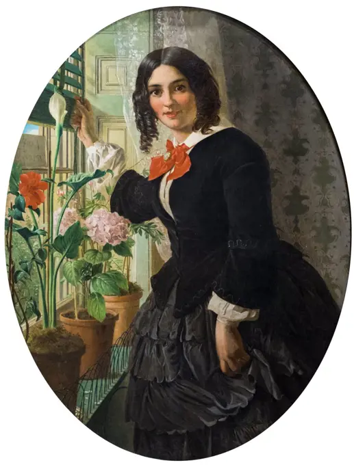 To let C. 1855-60 oil on canvas