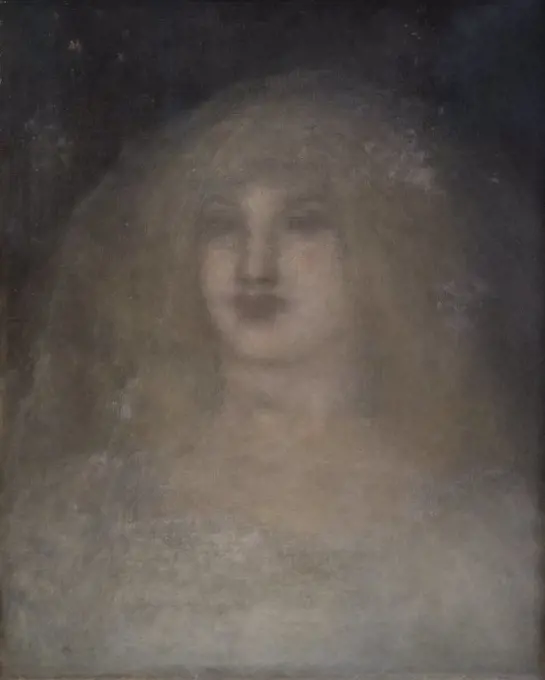 Head of a Girl c. 1888-92 Oil on canvas