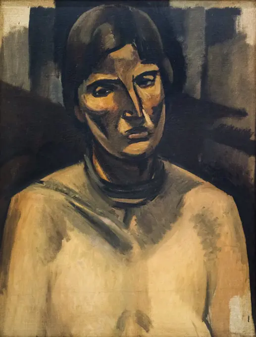 Woman c. 1914 Oil on canvas