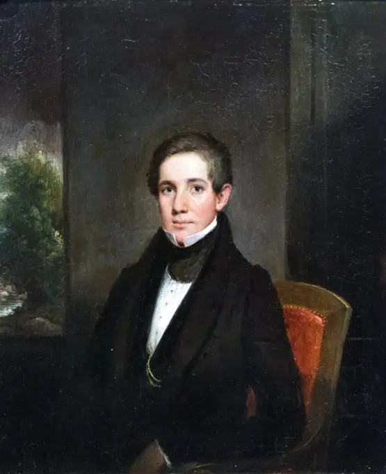 Portrait of Elias Dexter 1832 Oil on panel