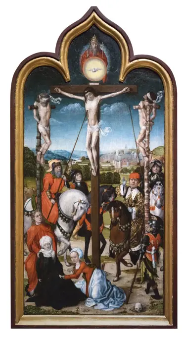 The Crucifixion c. 1490-1510 Oil on panel
