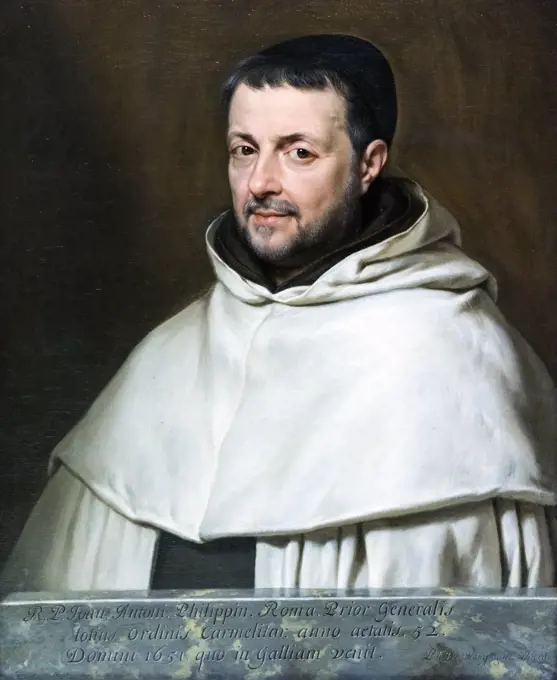 Reverend Father Giovanni Antonio Philippini; 1651 Oil on canvas Philippe de Champaigne French; 1602-1674