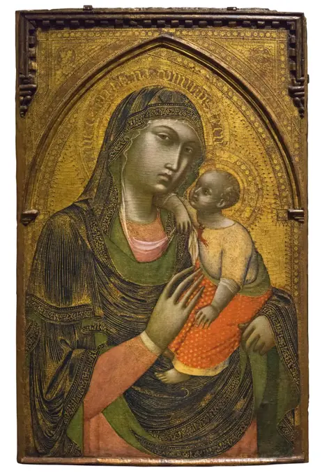 Virgin and Child; 1360s Tempera on panel Barnaba da Modena Italian Genoa; active in 1361-1383