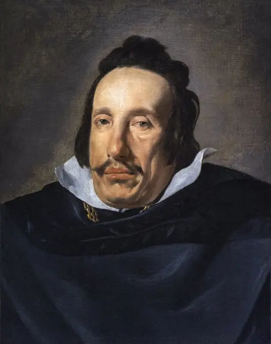 A Man; 1624-26; Oil on canvas Diego Rodriguez de Silva Velazquez; Spanish; 1599-1660