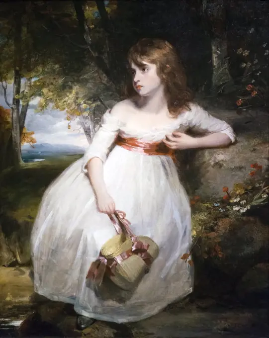 The Little Gardener; 1700s; Oil on canvas John Hoppner; English; 1758-1810