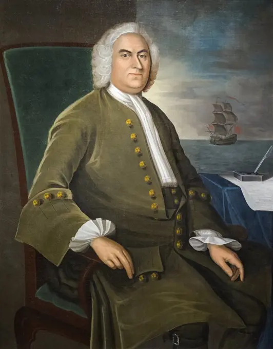 James Bowdoin; 1746-47; Oil on canvas Joseph Badger; American; 1707-65