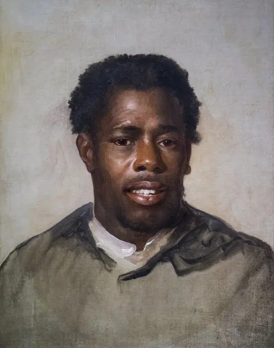 Head of a Negro; about 1777-78; Oil on canvas John Singleton Copley; American; 1738-1815