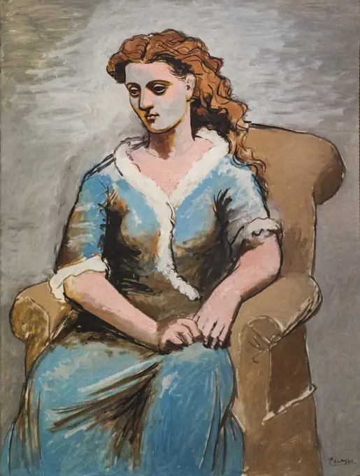 Woman Seated in an Armchair; 1923; Oil on canvas Pablo Picasso; Spanish; 11881 - 19733