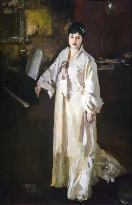 Judith Gautier; about 1885 Oil on panel John Singer Sargent; American; 1856 - 1925