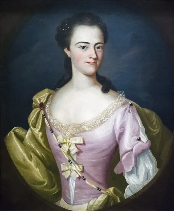 Jane Browne; 1756 Oil on canvas John Singleton Copley; American; c. 1738 - 1815; National Gallery of art; Andrew W. Mellon Collection