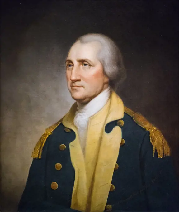 George Washington; 1859 Oil on canvas Rembrandt Peale; American; 1778 - 1860