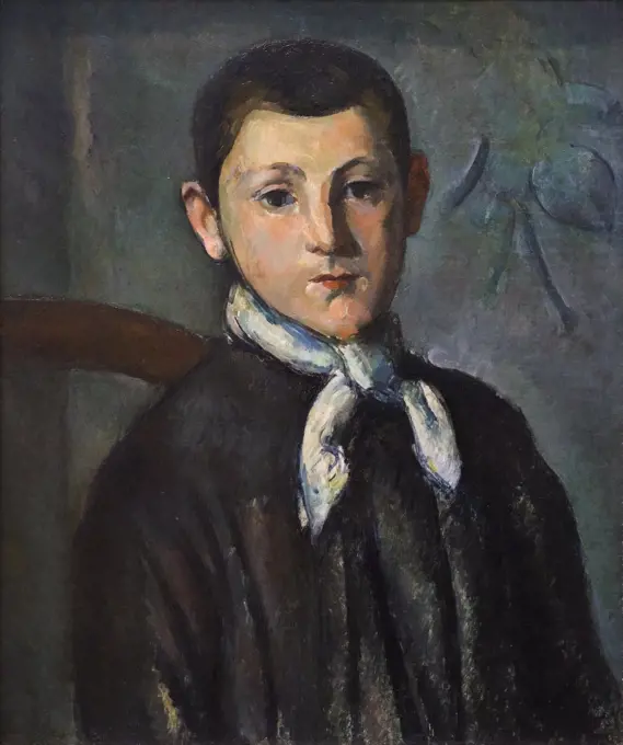 Louis Guillaonee; Oil on canvas; c. 1882 Paul Cezanne; French; 1839 - 1906