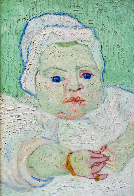 Roulin's Baby Oil on canvas; 1888 Vincent van Gogh; Dutch; 1853 - 1890