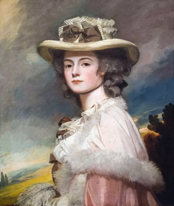 Mrs. Davies Davenport Oil on canvas; 1782 - 1784 George Romney; British; 1734 - 1802