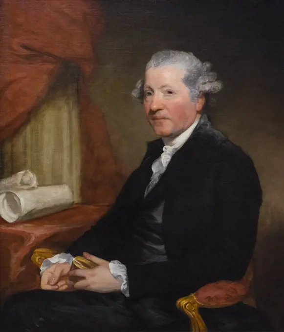 Sir Joshua Reynolds Oil on canvas; 1784 Gilbert Stuart; American; 1755 - 1828
