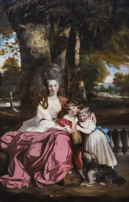 Lady Elizabeth Delme and her Children Oil on canvas; 1777 - 1779 Sir Joshua Reynolds; British; 1723 - 1792