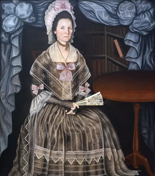 Mrs. Samuel Chandler Oil on canvas; c. 1780 Winthrop Chandler; American; 1747 - 1790