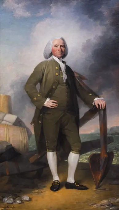 Patrick Tracy; Oil on canvas; 1784/1786 John Tronebull; American; 1756 - 1843