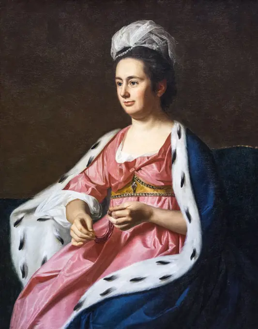 Abigail Babcock (Mrs. Adam Babcock) Oil on canvas; c. 1774 John Singleton Copley; American; 1738 - 1815