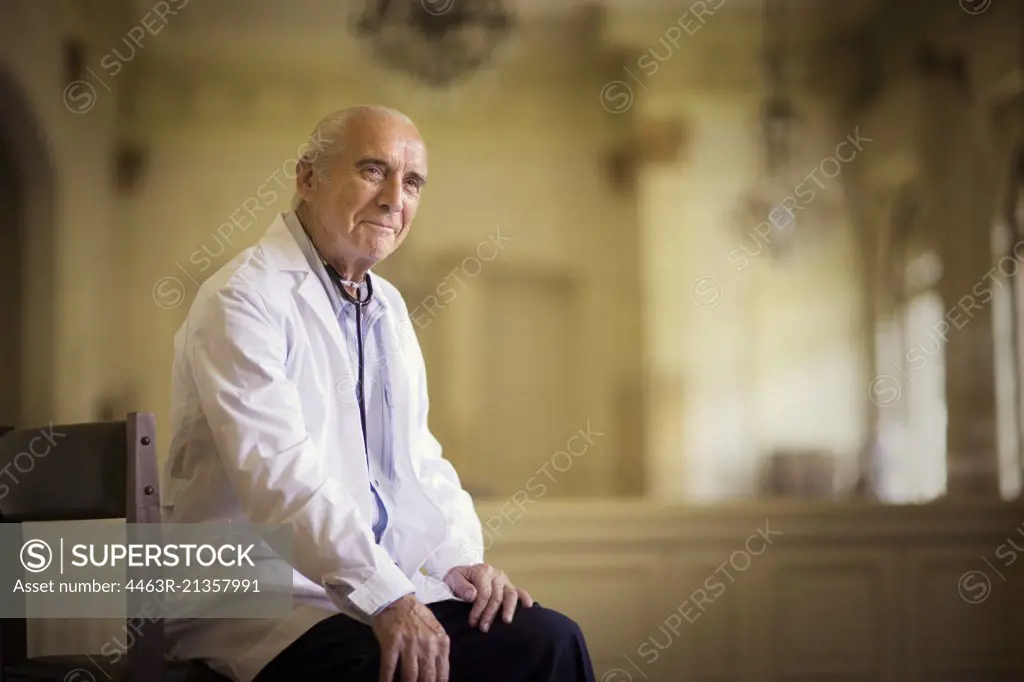 Portrait of a doctor.