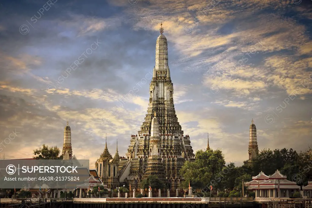 Wat Arun in Bangkok, Thailand.